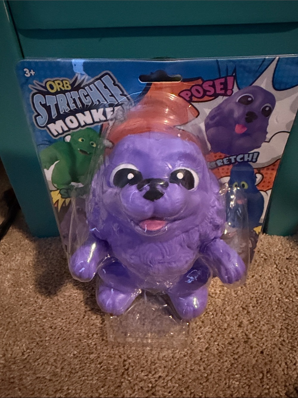 Jumbo Stretchie poodle  Purple Stretchable